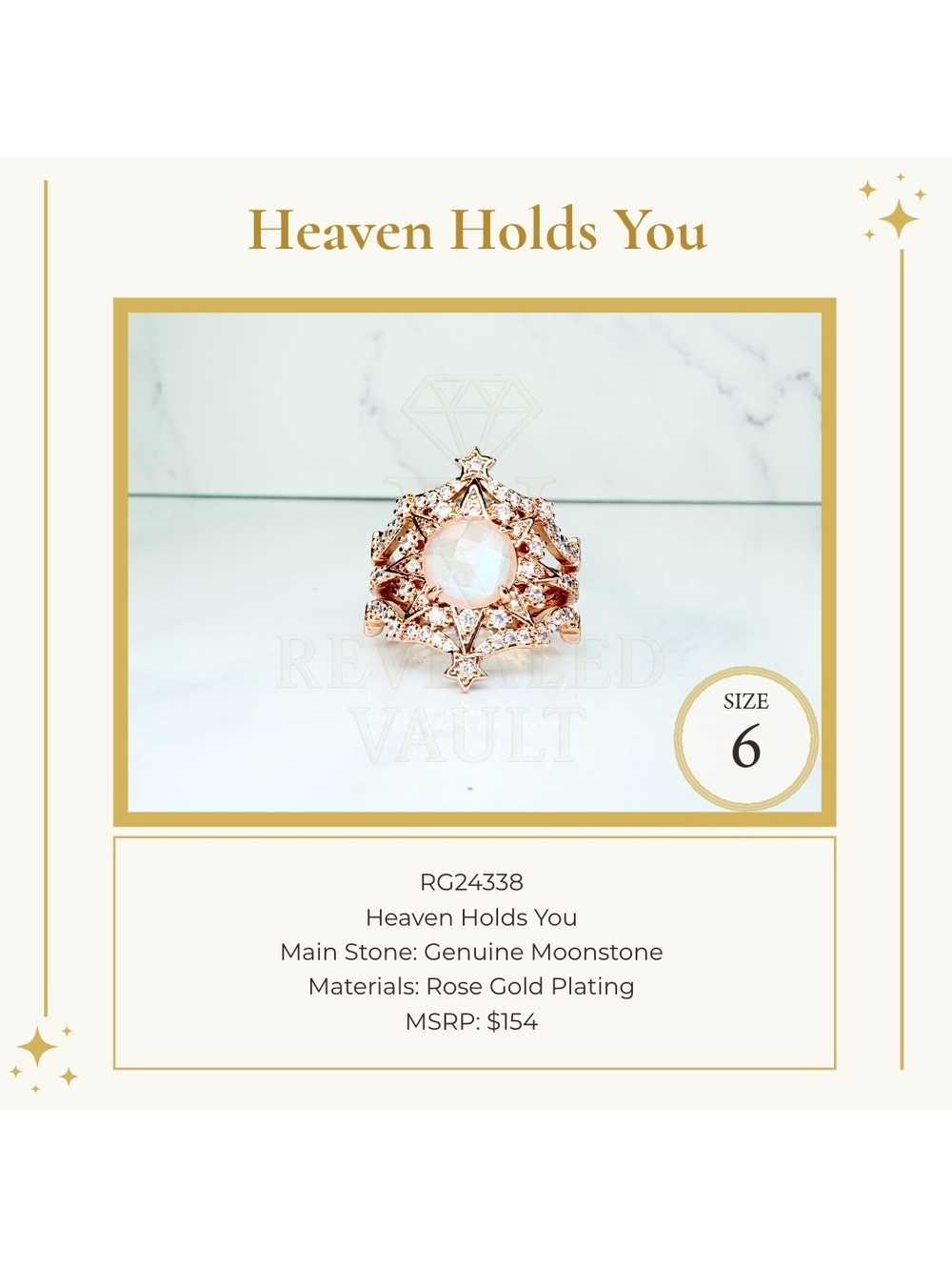 Heaven Holds You - Size 6 - Halo